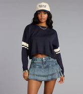 Everyday Cute Striped Long Sleeve Sweater