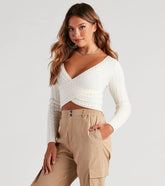 Chill Cutie Cable Knit Sweater