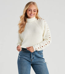 Keep Me Warm Turtleneck Sweater