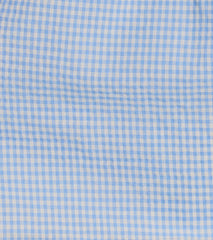 Major Sweetheart Smocked Gingham Cotton Skater Dress