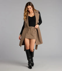 Checkmate Plaid Mini Skort