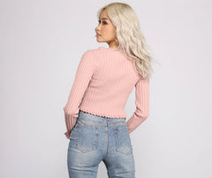 Add Some Flair Cropped Cardigan