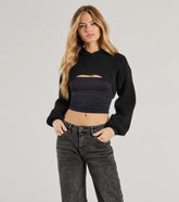 Perfectly Chill Long Sleeve Hoodie Sweater Topper