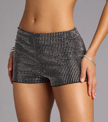 Center Stage Rhinestone Hot Shorts