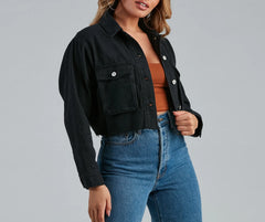 Keep It Chill Relaxed Denim Jacket
