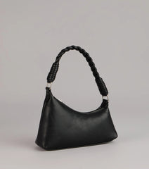 Carried Away Braided Strap Shoulder Bag