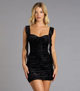 Juliette Velvet Bodycon Mini Dress