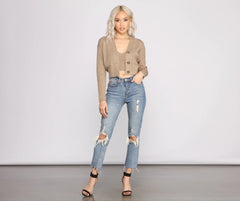 Casually Chic Sleeveless Crop Top