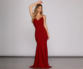 Margot Formal Mermaid Crepe Dress