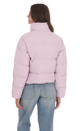 Lilac Puffer Jacket