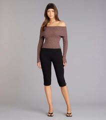 Autumn Muse Off-The-Shoulder Sweater