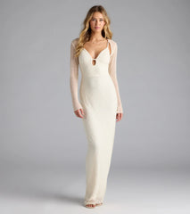 Luxe Layer Beaded Sheer Mesh Bolero