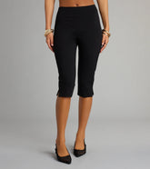 Forever On Trend High Rise Ponte Capri Pants