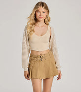 Cozy Knit Long Sleeve Bolero