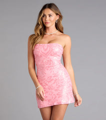 Wrapped In Glam Bow Back Sequin Dress
