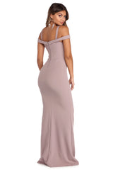 Larissa Off The Shoulder Formal Dress