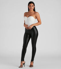 Sweet Spot Sweater Knit Bustier