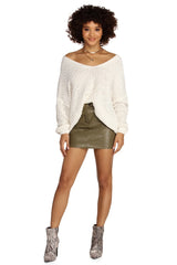 Brave The Chill Chenille Sweater