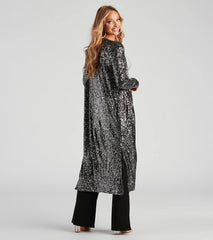 All The More Glitz Sequin Duster