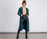 You Better Work Trench Coat