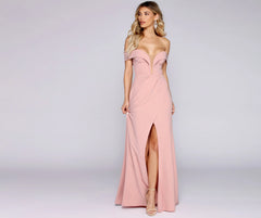 Allison Formal Off The Shoulder Dress