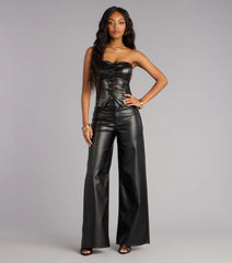 Too Cool High-Rise Wide Leg Pants