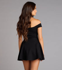 Sweetheart Spin Skater Mini Dress