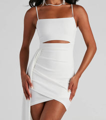 Jaelyn Formal Cutout Short Dress