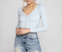 Effortless Glam Ribbed Knit Cardigan