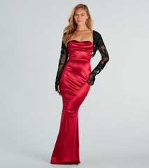 Look Your Best Floral Velvet Mesh Bolero