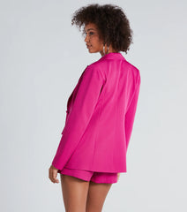 Chic And Elevated Woven Blazer