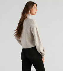 Autumn Feels Turtle Neck Sweater