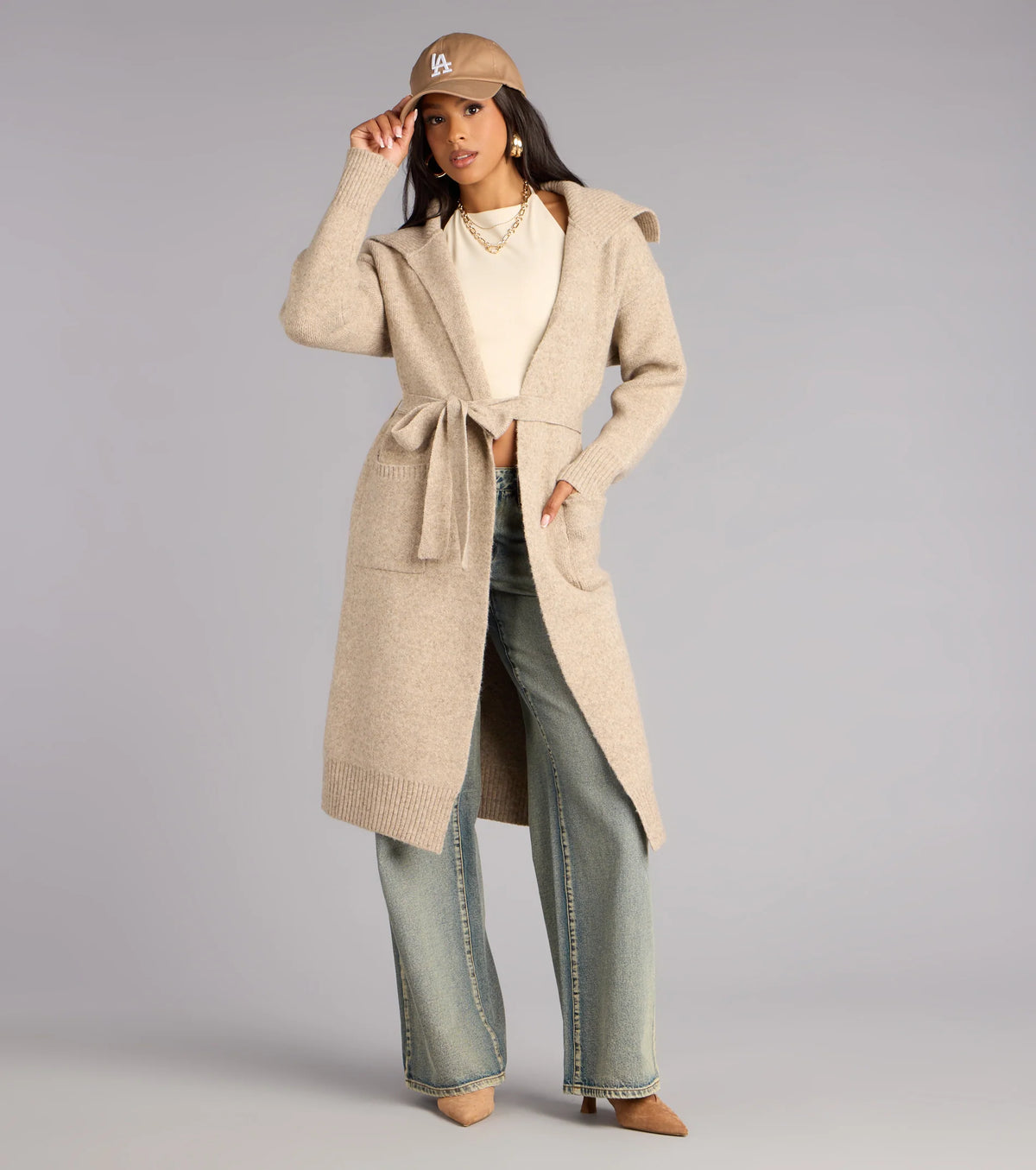 Cozy Intentions Knit Duster Cardigan