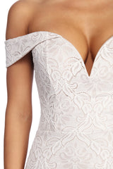 Lace Vibes Mini Dress