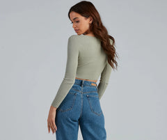 Snap A Pose Crop Top