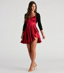 So Regal Velvet 3/4 Sleeve Bolero