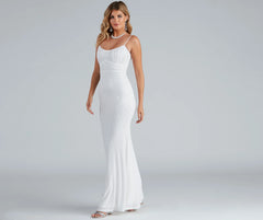 Martha Formal Sequin Long Dress