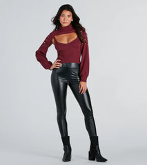 Cutest Style Pearl Embellished Sweater Topper