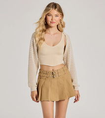 Cozy Knit Long Sleeve Bolero