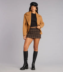 Checkmate Plaid Mini Skort