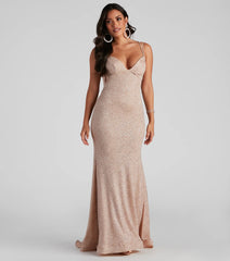 Romy Formal Mermaid Glitter Dress