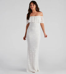 Kourtney Formal Lace Mermaid Dress