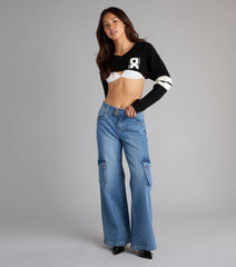 Varsity Vibes Sweater Topper