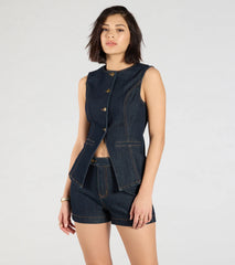 Exceptional Poise High Rise Denim Shorts