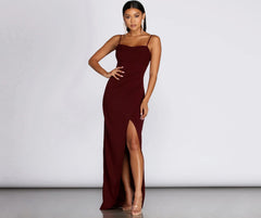 Tamara Formal Sleeveless Wrap Dress