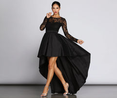Tamia Lace Drama Dress
