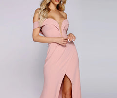 Allison Formal Off The Shoulder Dress