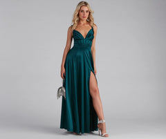 Rae Formal Corset A-Line Dress