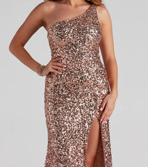 Lauren Formal Sequin Ombre Dress