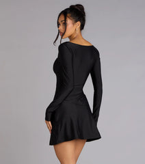 Sweet Talk A-Line Mini Dress